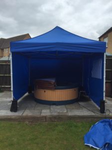 Winter Hot Tub Hire Derby Nottingham Midlands